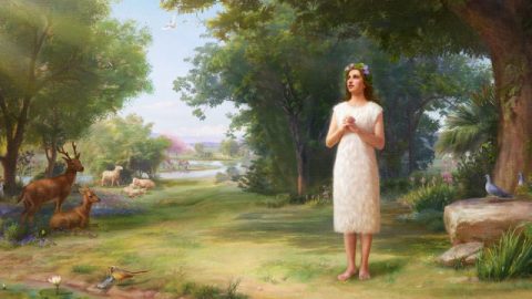 Nilikha ng Diyos si Eba