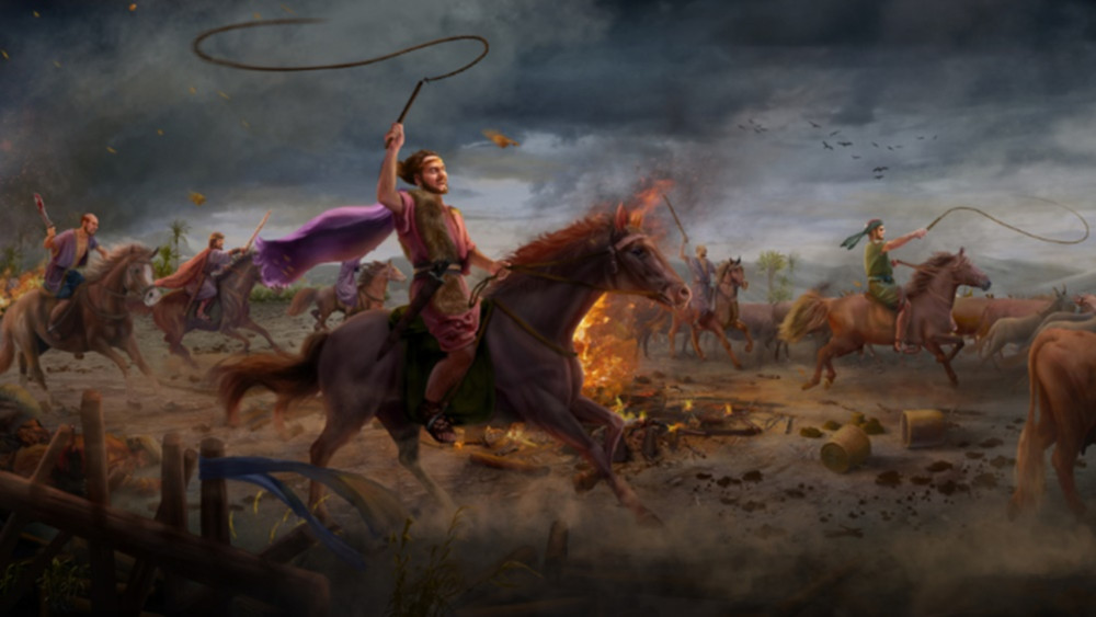 Tinukso ni Satanas si Job sa Unang Pagkakataon (Ninakaw ang Kanyang mga Alagang Hayop at Sumapit ang Kalamidad sa Kanyang mga Anak)